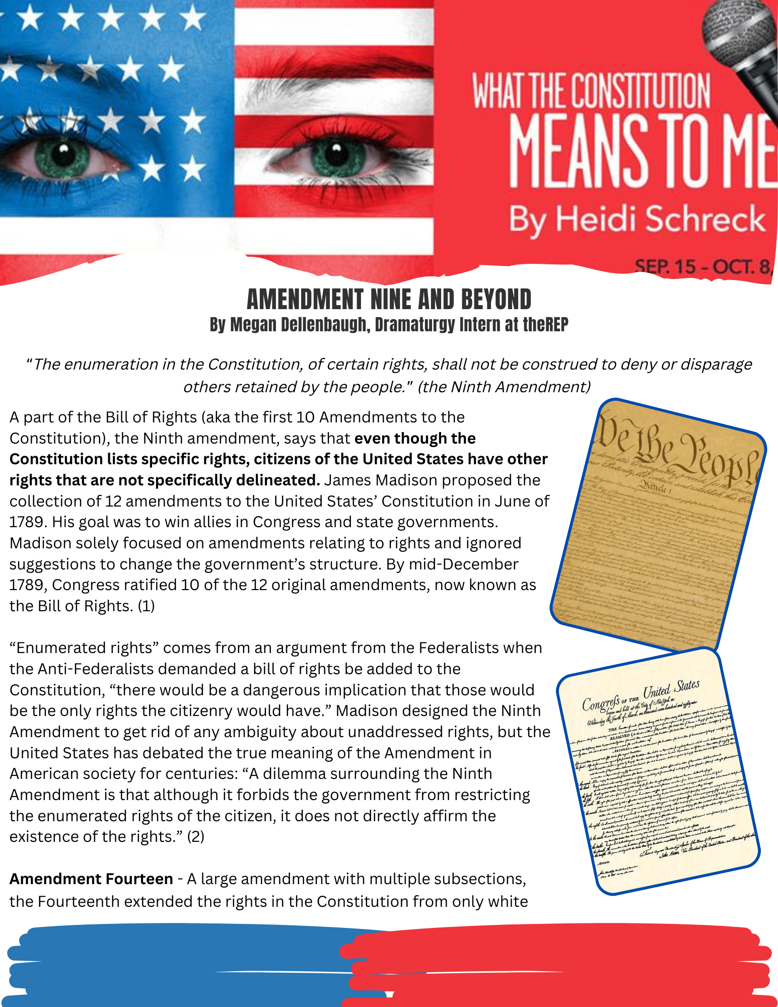 KCRep Presents: What the Constitution Means to Me